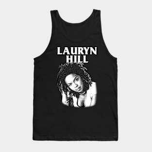 Lauryn Hill - Engraving Style Tank Top